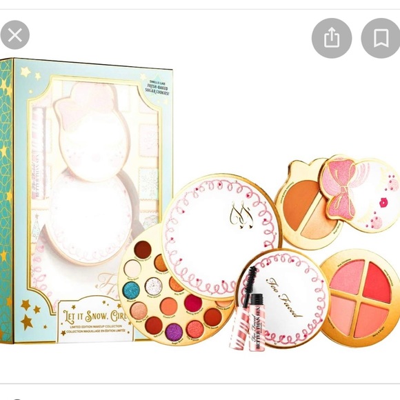 Too Faced Let It Snow, Girl Makeup Collection- NIB - Picture 6 of 8